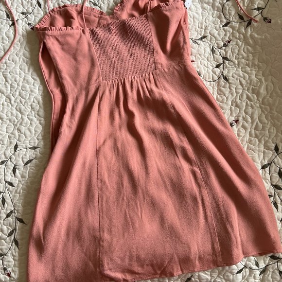 Aritzia Wilfred Heirloom Pink Fable Dress Size 6 *NO LONGER SOLD AT ARITZIA* - Picture 4 of 6